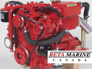 Moteur diesel marin pour bateau de plaisance | Beta Marine