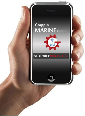 Consultation téléphonique | Service d'urgence 24/7 | Mécanique marine